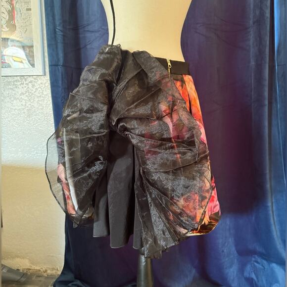 Ted Baker London Floral Full Skirt with Petticoat ~ Size 6 - Picture 10 of 11